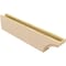 Ekena Millwork 4in. W x 8in. H x 36in. L Rivera Woodgrain TimberThane Rafter Tail, Primed Tan RFTUR04X08X36RIVRCPR - alternate 6